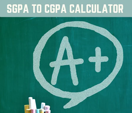 SGPA To CGPA Calculator